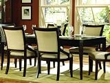 Bexley Contemporary Dark Cherry Dining Table