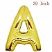 aiParty 30 inch Gold letters 