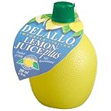 DeLallo Juice, Lemon, 6.75-Ounce Plastic Containers