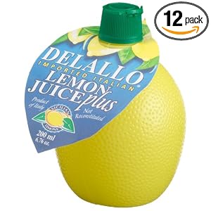 Delallo Juice Lime 6 75 Ounce Plastic