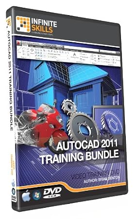 Beginner to Advanced AutoCAD 2011 Training DVD - Tutorial. Discounted Bundle