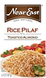 Near East Toasted Almond Rice Pilaf Mix, 6.6-Ounce Boxes (Pack of 12)