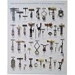 Collectors' Corkscrews Assortment French Poster on Heavy Card Stock