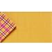 Bermuda Placemats & Plaid Napkins (set of 8) - Marigold
