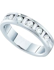 0.75CTW DIAMOND MACHINE SET BAND