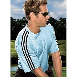 Adidas ClimaLite Men's 3-Stripes Golf T-Shirt