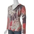 California Bloom Floral Print Sublimation Top