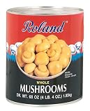 Roland Whole Mushrooms, Small, 68-Ounce Can