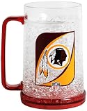 NFL Washington Redskins 16-Ounce Crystal Freezer Mug