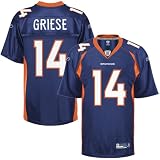 Reebok NFL Equipment Denver Broncos #14 Brian Griese Navy Replica Football Jersey
