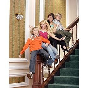 BRENDA SONG AS LONDON TIPTON, COLE SPROUSE AS CODY, DYLAN SPROUSE AS ZACK, ASHLEY TISDALE AS MADDIE FROM THE SUITE LIFE OF ZACK AND CODY #1 - COLOUR Movie Photo - (4 Different Photograph & POSTER Sizes Available)