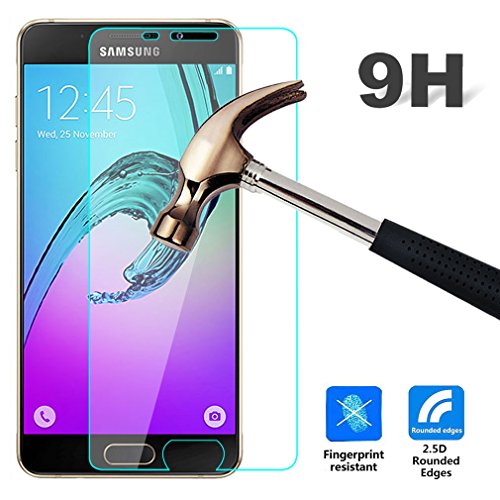 For Galaxy A5 (2016) , TUTUWEN [Premium Tempered Glass] Ultra Slim [0.26 mm] Clarity Clear Protective Unique Screen Film For Samsung Galaxy A5 (2016) 2nd Gen A510F 5.2
