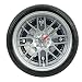 Sport Rim CHROME Alloy Wheel Tires Brake Wall Clock