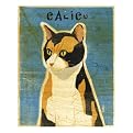 Calico framed print - John Golden 12x15