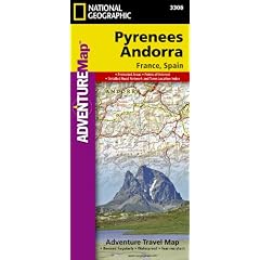 Pyrenees & Andorra adv. ng  r/v (r) wp (Adventure Map (Numbered))