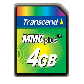 Transcend 4GB Multimedia (MMC) Plus Card