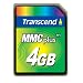 Transcend 4GB Multimedia (MMC) Plus Card
