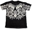 Hunter S/S Guys T-Shirt in Black by Affliction Clothing