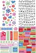 Me & My Big Ideas Glitter Stickers Value Pack, Friends 220/Pkg