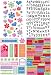 Me & My Big Ideas Glitter Stickers Value Pack, Friends 220/Pkg