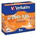Verbatim DVD-R DL x 5 - 8.5 Go