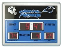 Carolina Panthers Lg Scoreboard Clock
