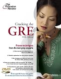 Cracking the GRE with DVD, 2009 Edition (Graduate Test Prep)