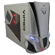 Viper 2 ATX Mid-tower Gaming Case w/Acrylic Window Blue LED & 500W Power Supply - Silver