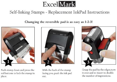 Reminder Past Due - Self Inking Bill Collection Stamp in Red Ink