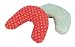Hugger Mugger V-Shape Cushion for Kids, Yoga Neck Pillow, Meditation & Relaxation, Props & Gear PINKDAISY