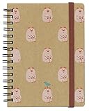 デコレ concombre リングノート(体育座り集団) PIG