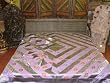 5p SET Lavender Purple Cotton Silk Bedding India King Sofa Throw 90x108 5pc Set Final Sale