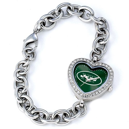 Ladies NFL New York Jets Heart Watch