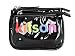 KITSON キットソン コインケース DOUBLE POCKET KSG0411 BLACK/RAINBOW ブラック×レインボー ダブルポケット マルチポーチ[並行輸入品]