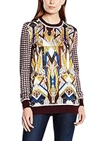 Just Cavalli Jersey (Burdeos / Multicolor)