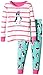 Hatley Little Girls' Pajama Set Applique Pretty Penguins