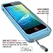 iPhone SE/5S/5C/5 Battery Case - Alpatronix BX120plus iPhone 5S Battery Case - MFi Apple Certified 2400mAh External iPhone SE Battery Case Removable, Rechargeable Protective iPhone 5C Battery Case [Ultra-Slim iPhone 5C Charging Case / Compatible Support with iOS 9+ & Apple Pay / iPhone 5S Extended Battery Case / Lightning Connector Output / No Signal Reduction / Fits all colors for iPhone 5, 5S, 5C, SE for iPhone SE Charging Case / iPhone 5 Charging Case / Juice Bank & Power Pack] - (Blue)