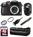 Panasonic Lumix DMC-GH3KBODY DMC-GH3K (Body) + Panasonic H-HS35100 35-100 + Panasonic DMW-BGGH3 Battery Grip + 16GB Kit