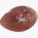Brady Quinn Autographed Notre Dame Fighting Irish Game Model Football