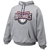 Nike Washington Nationals Ash Pre-Game Hoody Sweatshirt