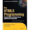 Pro HTML5 Programming: Powerful APIs for Richer Internet Application Development