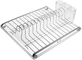 interDesign Forma 2 Series Stainless Steel Dish Rack Drainer
