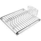 interDesign Forma 2 Series Stainless Steel Dish Rack Drainer