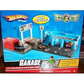 Hot Wheels City Sets Garage Playset