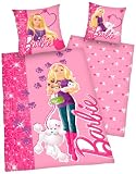 Herding 441017050 Bettw&auml;sche Barbie 80 x 80 + 135 x 200 cm; Linon