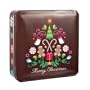 Byrd Cookie Company Merry Christmas Tin, Chocolate Mint, 6-Ounce Tins (Pack of 2)