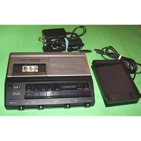 Sanyo TRC 7050a Minicassette Transcription Transcriber Machine System by Sanyo
