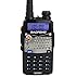 Baofeng UV5RA Ham Two Way Radio 136-174/400-480 MHz Dual-Band Transceiver (Black)