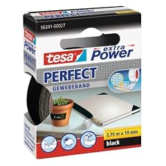Tesa 563410002702  extra Power Gewebeband schwarz, L�nge 2,75 m, Breite 19 mm