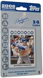 Topps MLB Baseball Cards 2008 Los Angeles Dodgers 14 Card Team Set